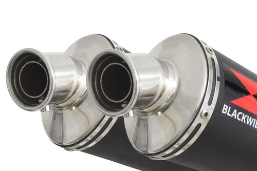 VTR1000F SC36 Firestorm / Superhawk FV-F6 97-06 Doppelauspuff Schalldämpfer Kit BN40V - Bild 3 von 5