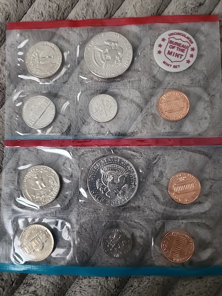 1972 US Department Of The Treasury Assay Office 11-Coin Uncirculated Mint Set - Image 3 of 3