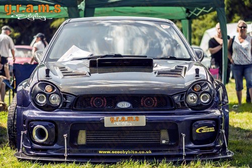 Splitter / Front Bumper Lip to fit Subaru Impreza for Racing Time Attack v9 - Picture 4 of 12