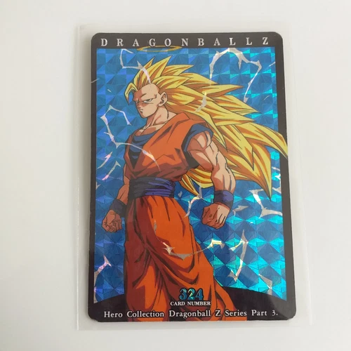Carte Dragon Ball Z, Hero Collection, part. 3. N°324 : Son Gokou. BE / LP