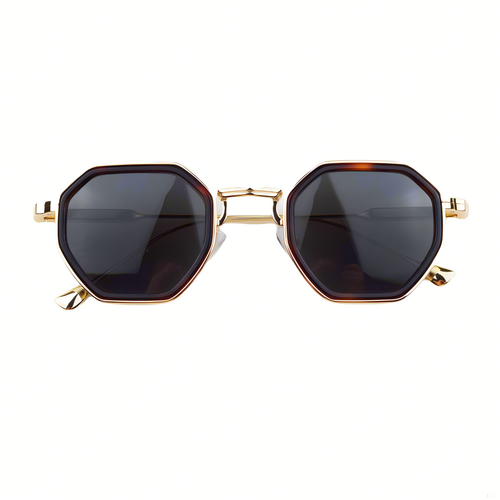 Vintage Square Sunglasses Women Men Solid Metal Glasses Silver Polarized Lenses - Picture 33 of 45