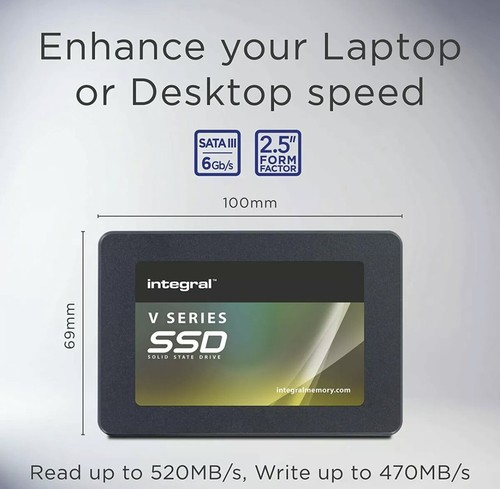 Integral 480GB V Series 2 SATA III 2.5" Internal SSD - Picture 7 of 7