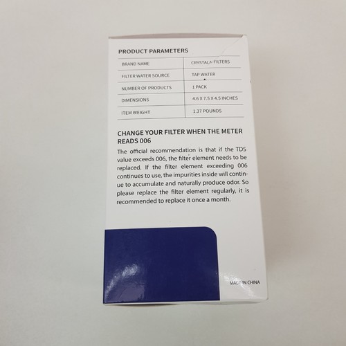 2 Crystala CF43 Water Filters For ZeroWater ZR-001 ZR-003 ZR-004 ZR-006 5 stages - Picture 7 of 14