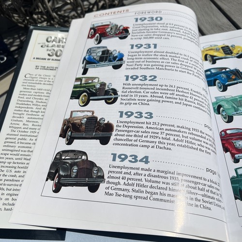 Cars of the Classic 30's: A Decade of Design (2004) 1st Edition, 1st Printing - Imagen 7 de 11
