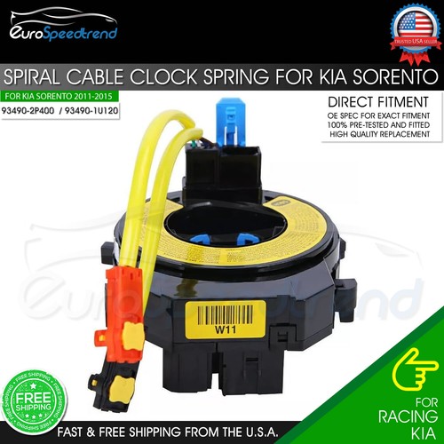 Spiral Cable Clock Spring for Kia Sorento 2011 2012 2013 2014 2015 93490-2P400 - Foto 3 di 7