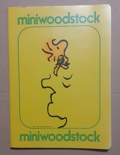 ALTES VINTAGE HEFT 1984 FORMAT A5 MONDADORI MINI WOODSTOCK SNOOPY PEANUTS - Bild 1 von 5