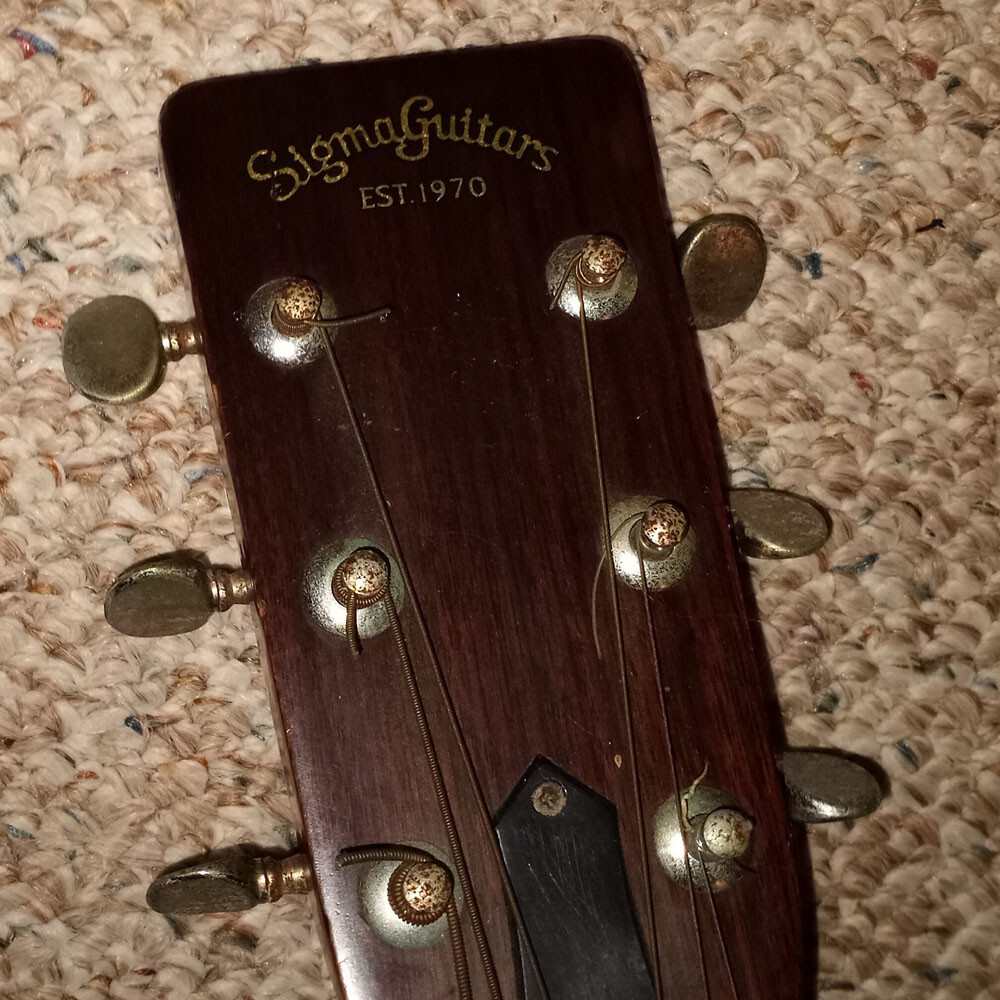 Vintage Sigma Guitars Model DM-3 Serial Number SK 96333 Acoustic