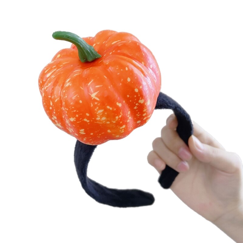 Green Onion Headbands Funny Vegetable Hairband Carrot Headband Cartoon