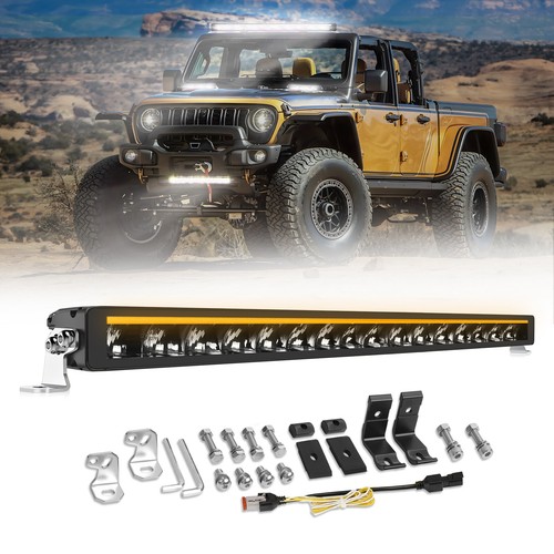 22/32/42/52 zoll E-Prüf LED Driving Lightbar Auto Offroad 4X4 SUV Lichtbalken - Bild 11 von 19