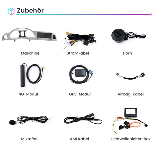 Pantalla Android Carplay Bluetooth 64GB para Audi A6 C6 4F MMI 2G High 2005-09 Nav - Imagen 9 de 9