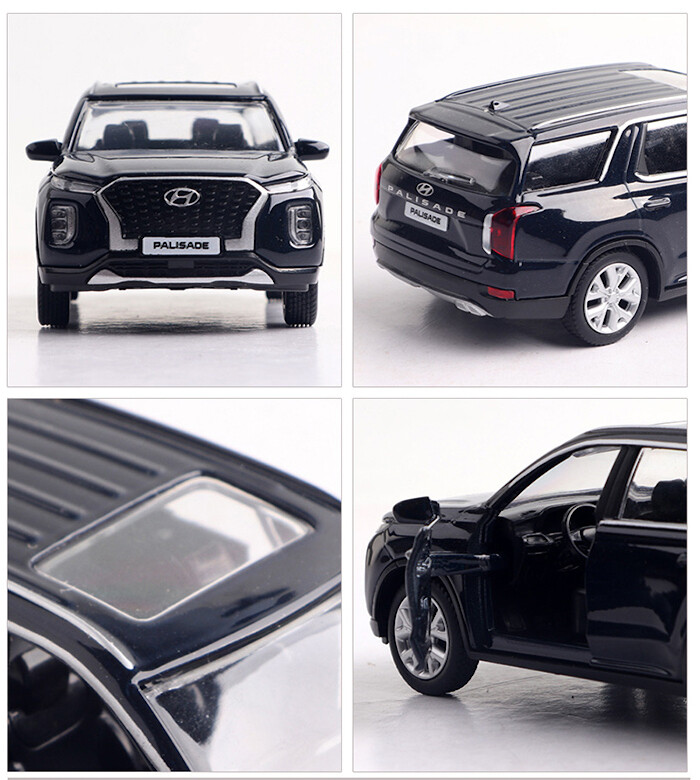 【お1人様1点限り】 Hyundai Motors PALISADE 1:38 Diecast Mini Micro Miniature ミニカー