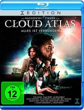 CLOUD ATLAS (Tom Hanks, Halle Berry, Hugo Weaving) Blu-ray Disc NEU+OVP