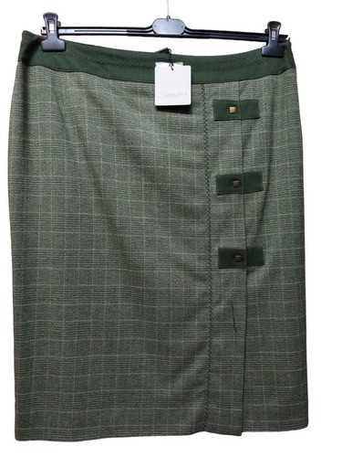 Gonna Calibrata Curvy Misura Grande Autunno Inverno Foderata Comoda Stock VTG 45 - Picture 9 of 57