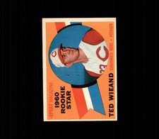 1960 Topps 146 Ted Wieand RS RC EX-MT D411554