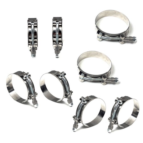 T Bolt Clamp Suit 2 inch Silicone Hose *8 packs* Stainless Steel TBolt 57-65 mm
