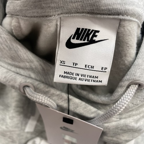 Tulane Green Waves Nike Varsity Fleece Hoodie - Super Soft - Gray Size XS - Picture 6 of 7