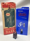 RARE Vintage Marx Toy Pepsi Co Vending Machine Toy w/ Box and Bottles WORKS
