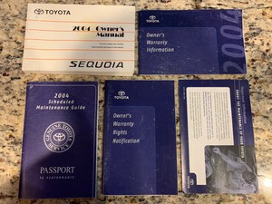 2004 toyota sequoia owners manual 2004 toyota sequoia owners manual