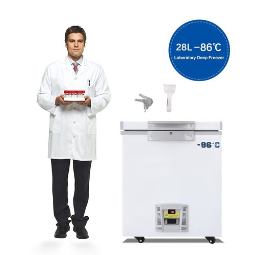 -86℃ 28L Congelador de temperatura ultra baja Low Temperature Freezer 220V - Imagen 8 de 12