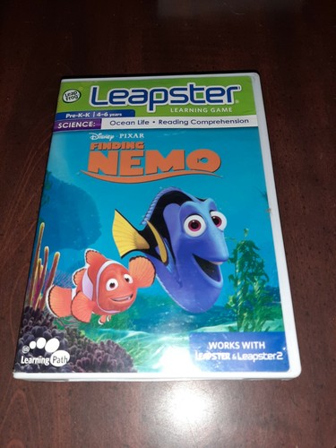 Leapfrog Leapster Learning Game Finding Nemo For Leap Frog - Picture 1 of 4