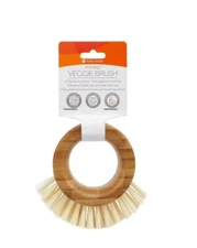 Full Circle The Ring Veggie Brush Vegetable Fruit Produce Scrubber Bamboo New
