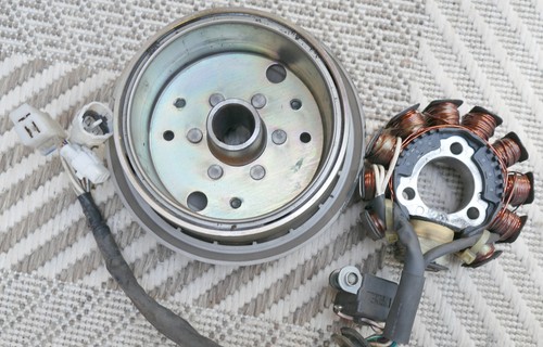 Original Yamaha Cygnus MBK Flame 125 (SE03) Lichtmaschine mit Polrad - Bild 3 von 3