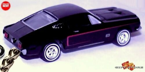 🎁🎁RARE CUSTOM KEYCHAIN 68 BLACK FORD MUSTANG GT FASTBACK Ltd Ed GREAT GIFT🎁🎁 - Picture 2 of 8