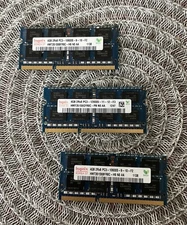 4GB DDR3 1333 MHz 2Rx8 PC3-10600S SODIMM 1.5V 204 Pin Laptop SK Hynix.   #S11-37