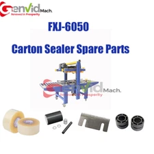 FXJ-6050 Carton Sealer Spare Parts Blade Driving Wheel Converyor Tape Roller