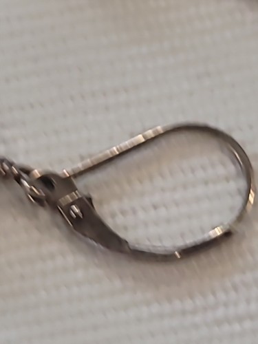 Perlen Ohrringe Handarbeit Sterling Silber 925 dunkelgrau Kristall facettierte Perlen - Bild 12 von 19