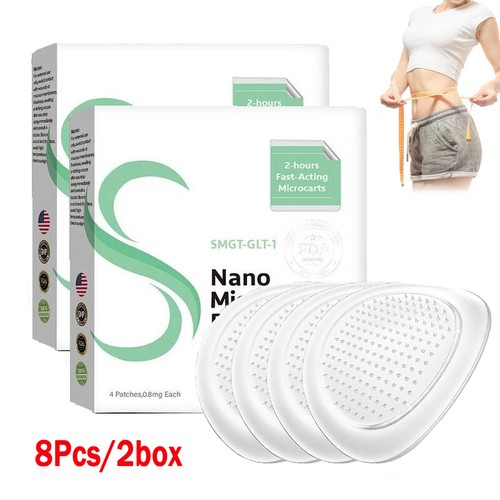 8PCS Nano Microneedle Patch, SMGT-GLP-1 Patch for Women & Men, Skin Care New~ 🔥