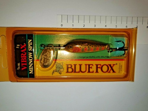 RAPALA BLUE FOX VIBRAX, Minnow Spin - VINTAGE, hergestellt und gedruckt in Finnland - Bild 10 von 43