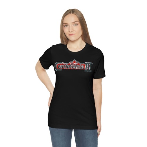 T-Shirt Super Castlevania IV SNES Sega Genesis Pixel Art Unisex Videospiel - Bild 6 von 31