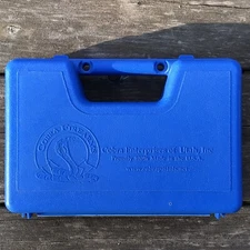 COBRA Enterprise Blue Plastic Padded Factory OEM Hard Handgun Pistol Case Only