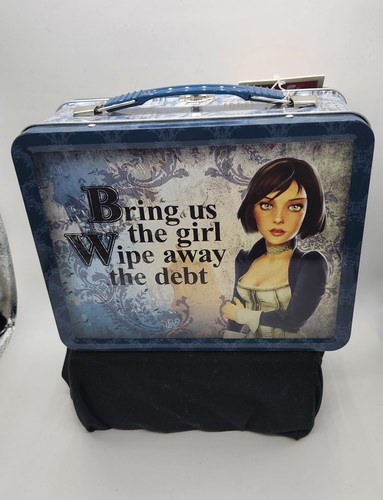 Bioshock Elizabeth Metal Lunch Box 2015 NWT The Coop Irrational Games Lunch Tin - Picture 3 of 6