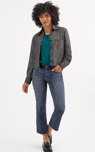 cabi small SOLD OUT NWT Blueprint Shacket $125 - Picture 2 of 3