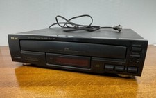 TEAC PD-D1200 Compact 5 Disk Multi CD Player No Remote Tested Works Clean*