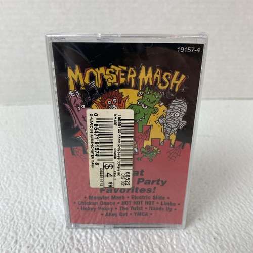 Monster Mash Great Dance Party Favorites Cassette NEW Sealed - Picture 1 of 4
