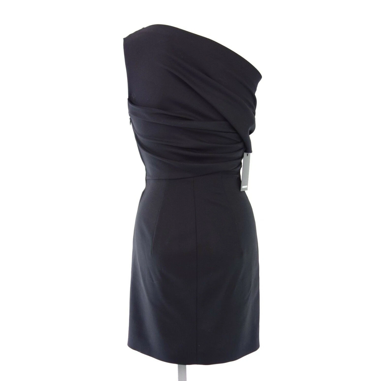 Abito donna nero DSQUARED2 mini abito da sera taglia DE 32 XXS Dsquared nuovo