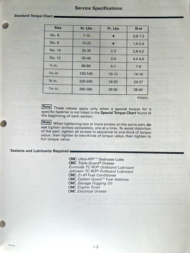 OMC 90 105 115 150 1997 175 HP 60° LV Johnson Evinrude manual de servicio 507268 - Imagen 10 de 16