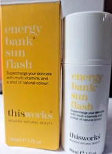 THIS WORKS Energy Bank Sun Flash, 1 FL OZ NIB