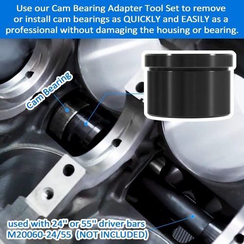 for 3164088 Cummins Cam Bearing Adapter Tool Set ISX ISX15 QSX,QSX15 M20060-39 - Foto 3 di 10