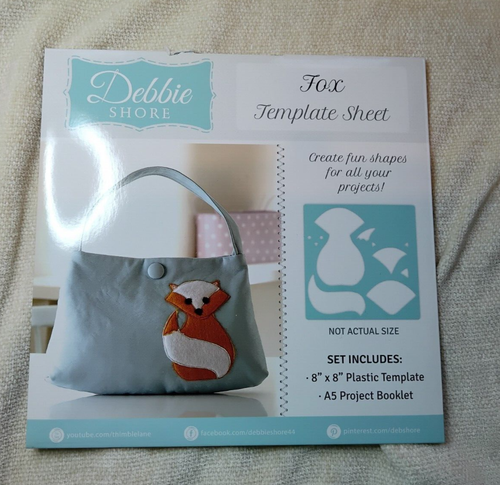 Debbie Shore Fox Vorlagenblatt - NEU