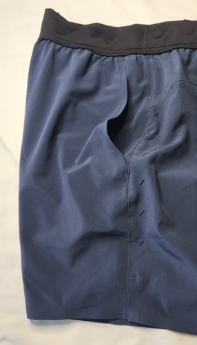 Ten Thousand Interval Shorts Mens Sz L Interval 5in Navy Blue Athletic Unlined - 第 4/9 張圖片