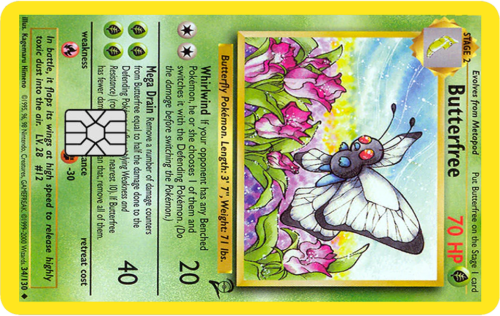 Colección de cartas Pokémonstar Recubrimiento de tarjetas de crédito/calcomanía envolvente pegatina precortada - Imagen 35 de 45