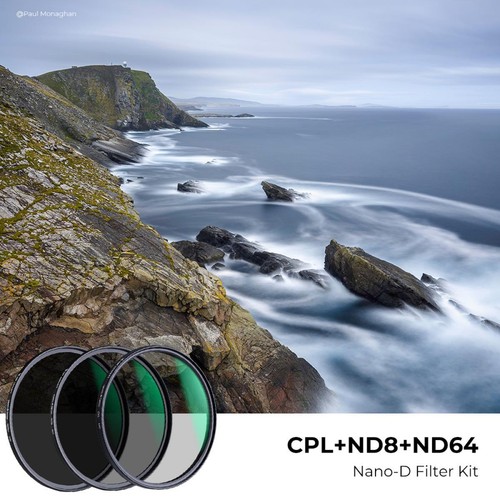 K&F Concept CPL+ND8+ND64 Lens Filter 37/40.5/43/46/49/52/55/58/62/67/72/77/82mm - Picture 43 of 97