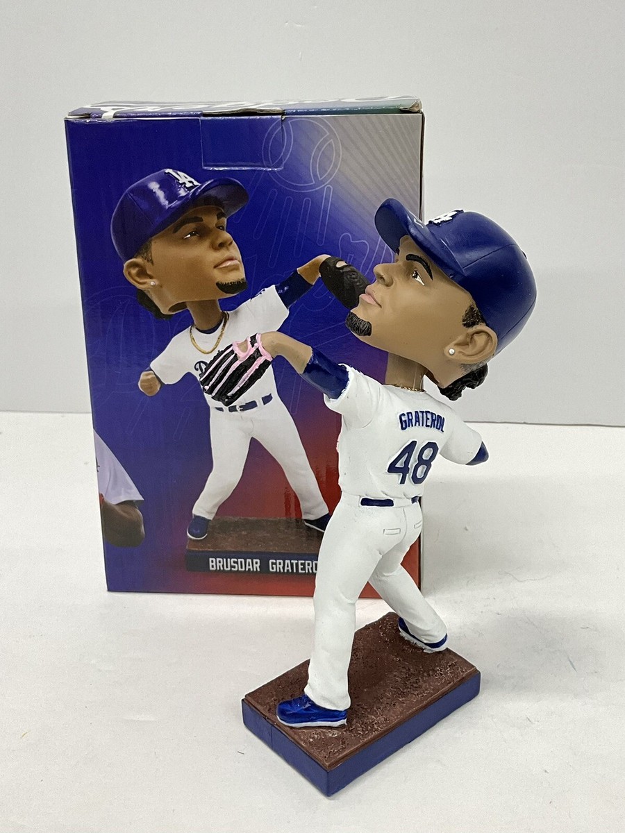 BRUSDAR GRATEROL SIGNED DODGERS BOBBLEHEAD 