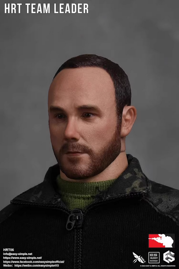 Easy＆Simple HRT06 HRT Team Leader Male 1/6 Action Figure