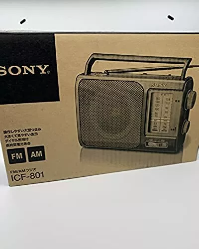 Sony Fm / Am Handy Portable Radio Icf-801 from Japan F/S