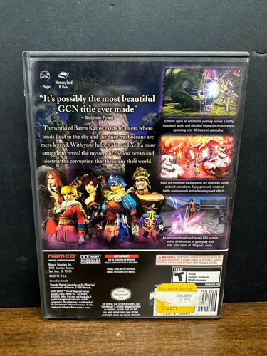 Baten Kaitos: Eternal Wings and The Lost Ocean (Nintendo GameCube) No Manual - Bild 2 von 3